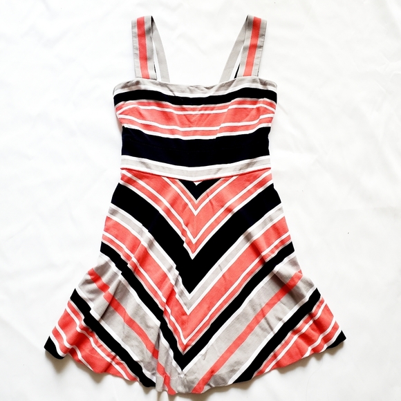 Banana Republic-Milly Striped Summer Dress - Picture 4 of 5